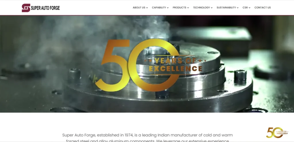  Manufacturing Company in Coimbatore -Sup‌er Auto Forge Limi‌t‍ed‍
