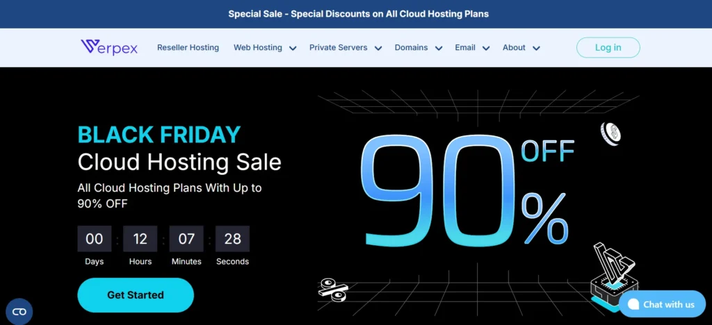 Verpex Hosting- Cloud Hosting Providers