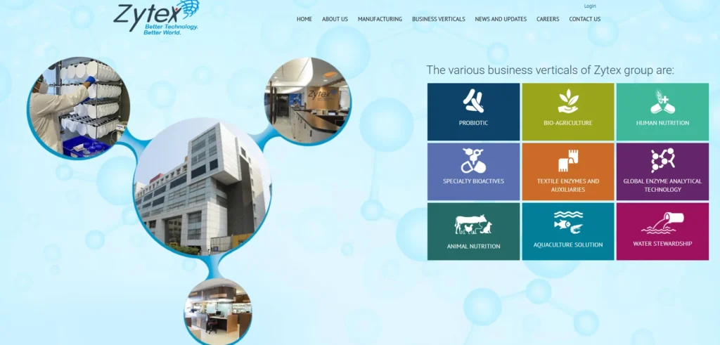 Manufacturing companies in Vadodara -Zytex Biotech Private Limited