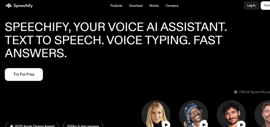 AI Productivity Tools - Speechify