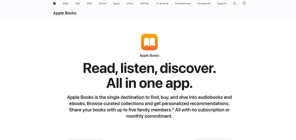 Audiobook App - Apple Books