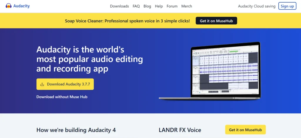 Audacity- Audio Editing Software