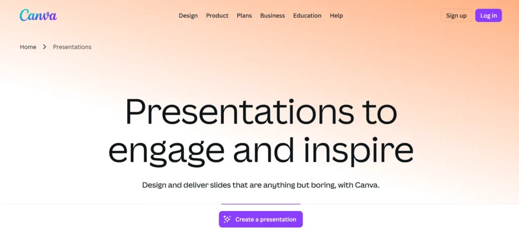 Canva - Presentation Software