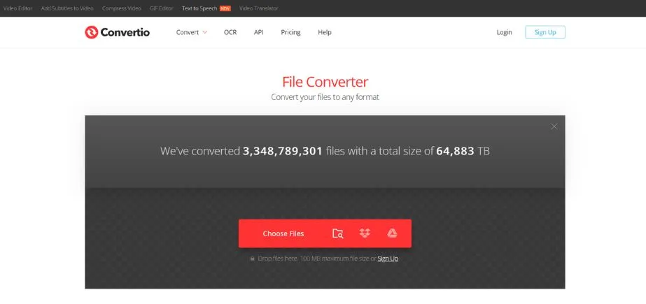 Convertio - Free MOV to MP3 Converters