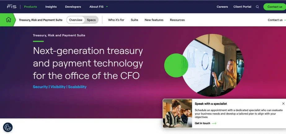 FIS Treasury - Treasury Management Software