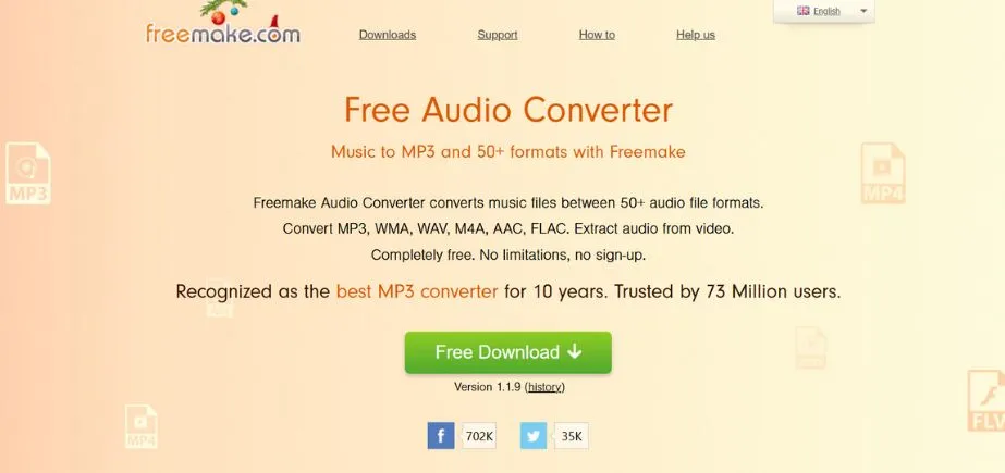 Freemake Audio Converter - Free MOV to MP3 Converters
