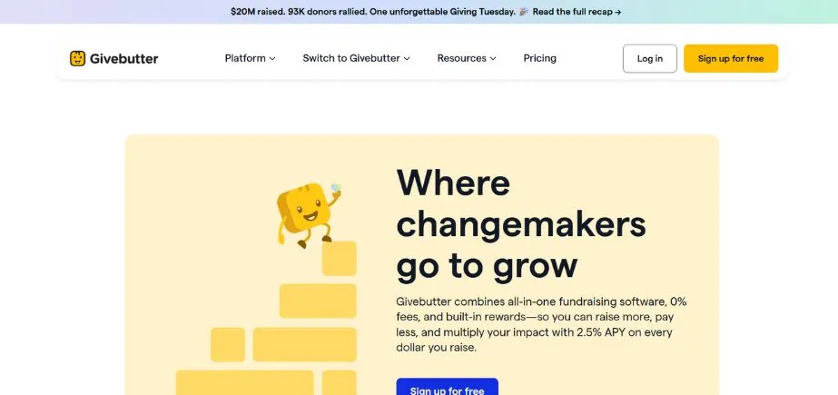 Givebutter - Donor Management Software