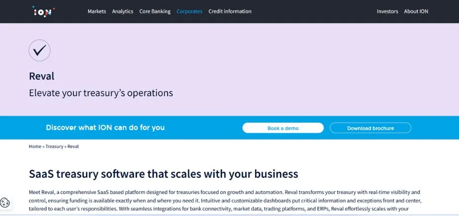 ION Treasury (Reval) - Treasury Management Software