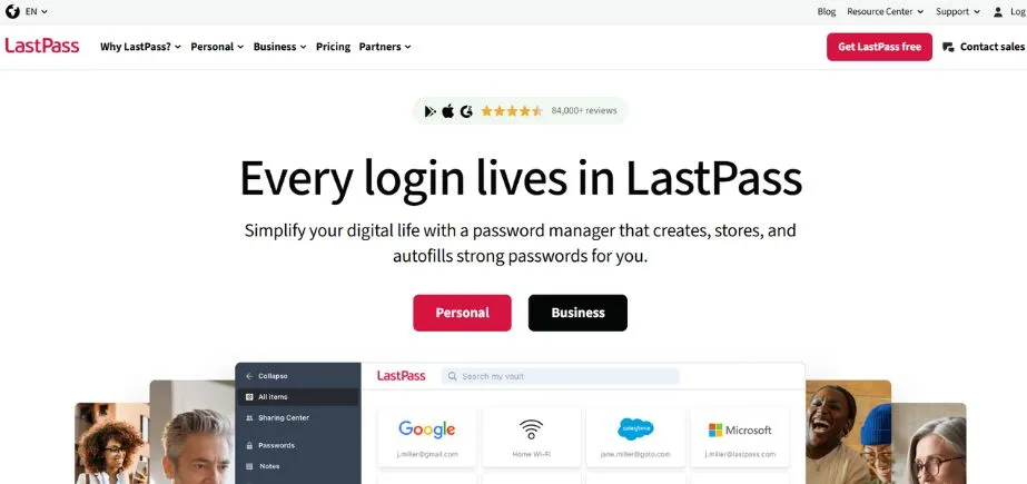 LastPass - Best Password Managers