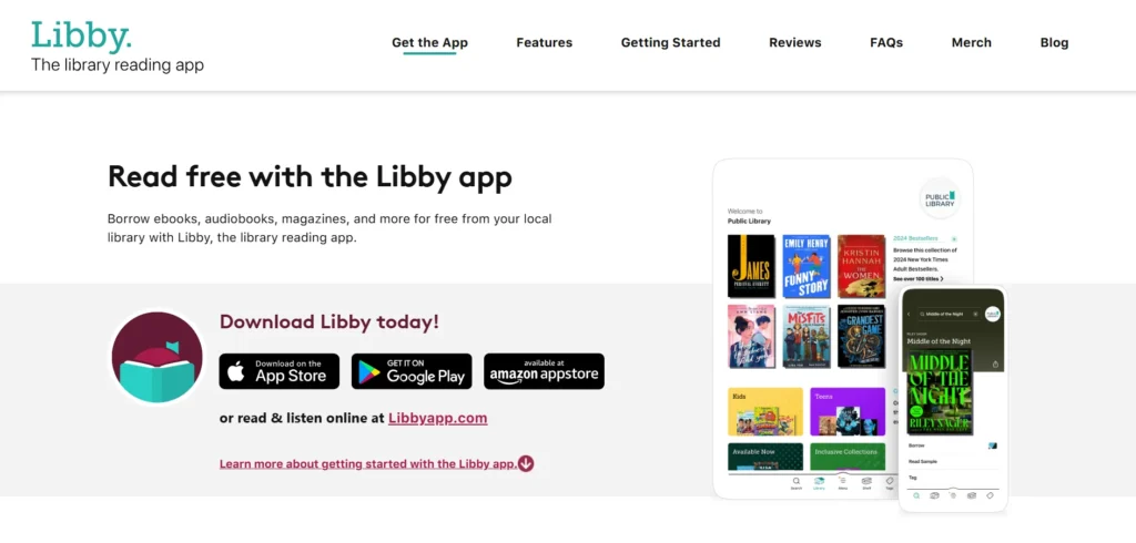 Audiobook App - Libby by OverDrive