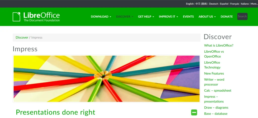 LibreOffice Impress - Presentation Software