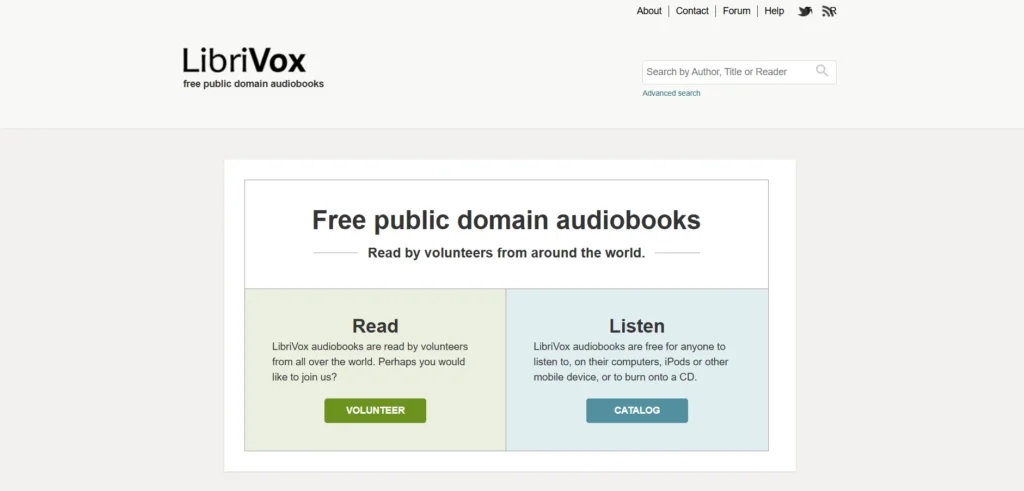 Audiobook App - LibriVox