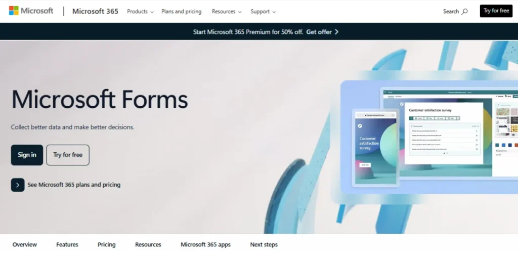 Google Forms Alternatives