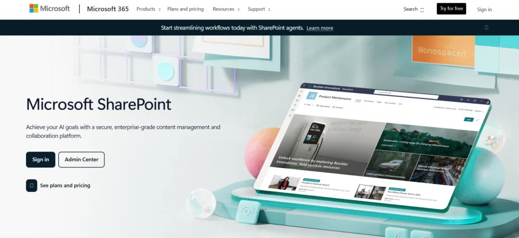 Microsoft SharePoint - Document Control Software