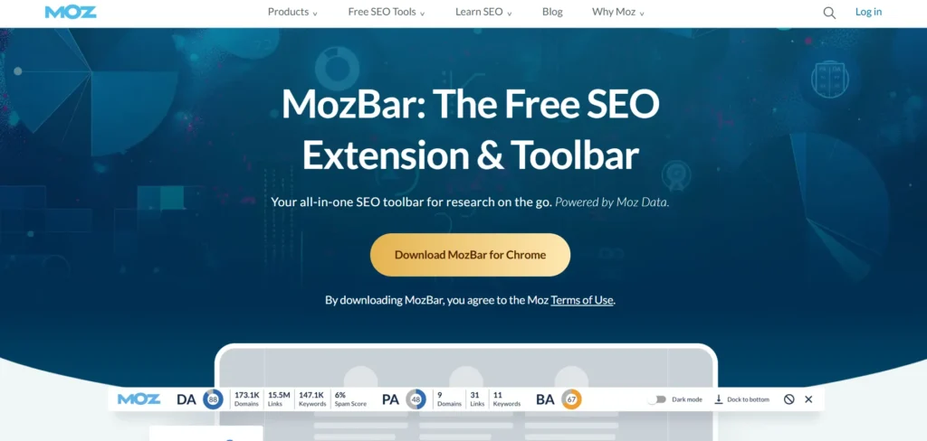 Free Competitor Analysis Tool - MozBar