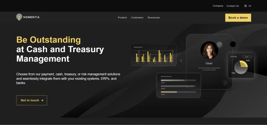 Nomentia - Treasury Management Software