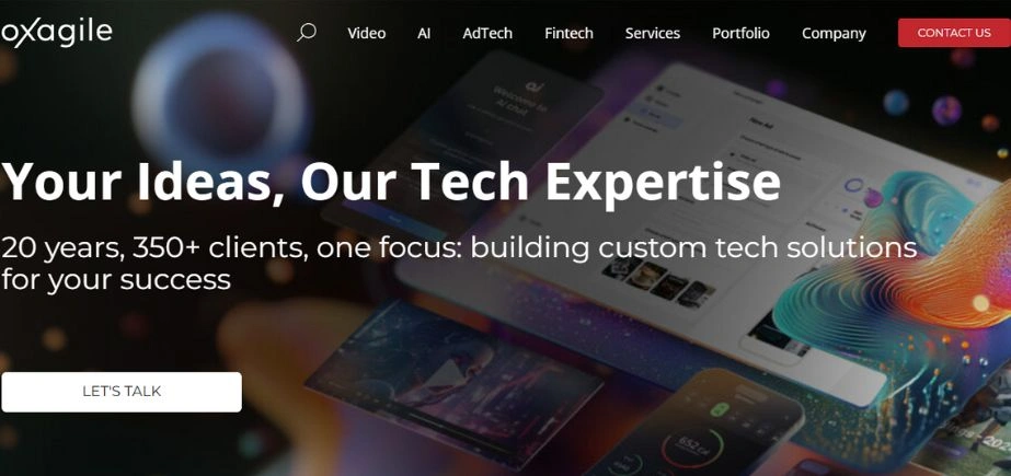 OTT app development companies - Oxagile