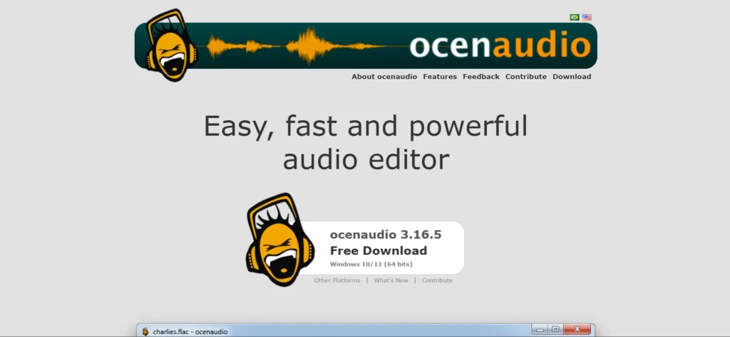 Ocenaudio- Audio Editing Software