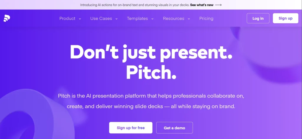 Pitch - Presentation Software