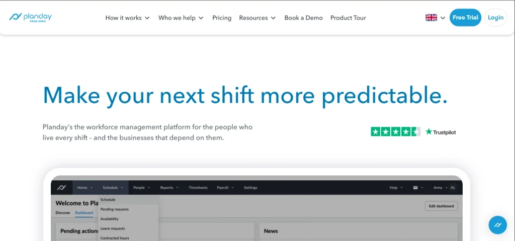 Canteen Management Software- Planday