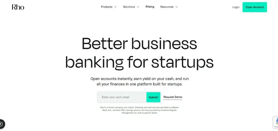 Rho - Treasury Management Software