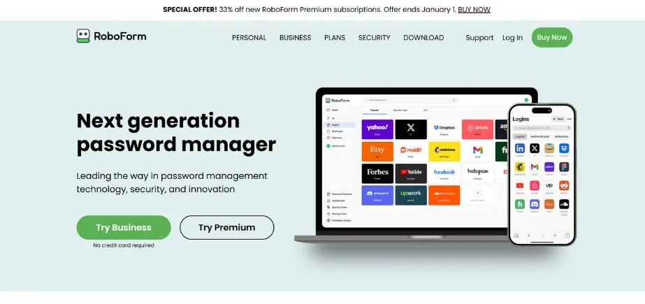 RoboForm - Best Password Managers