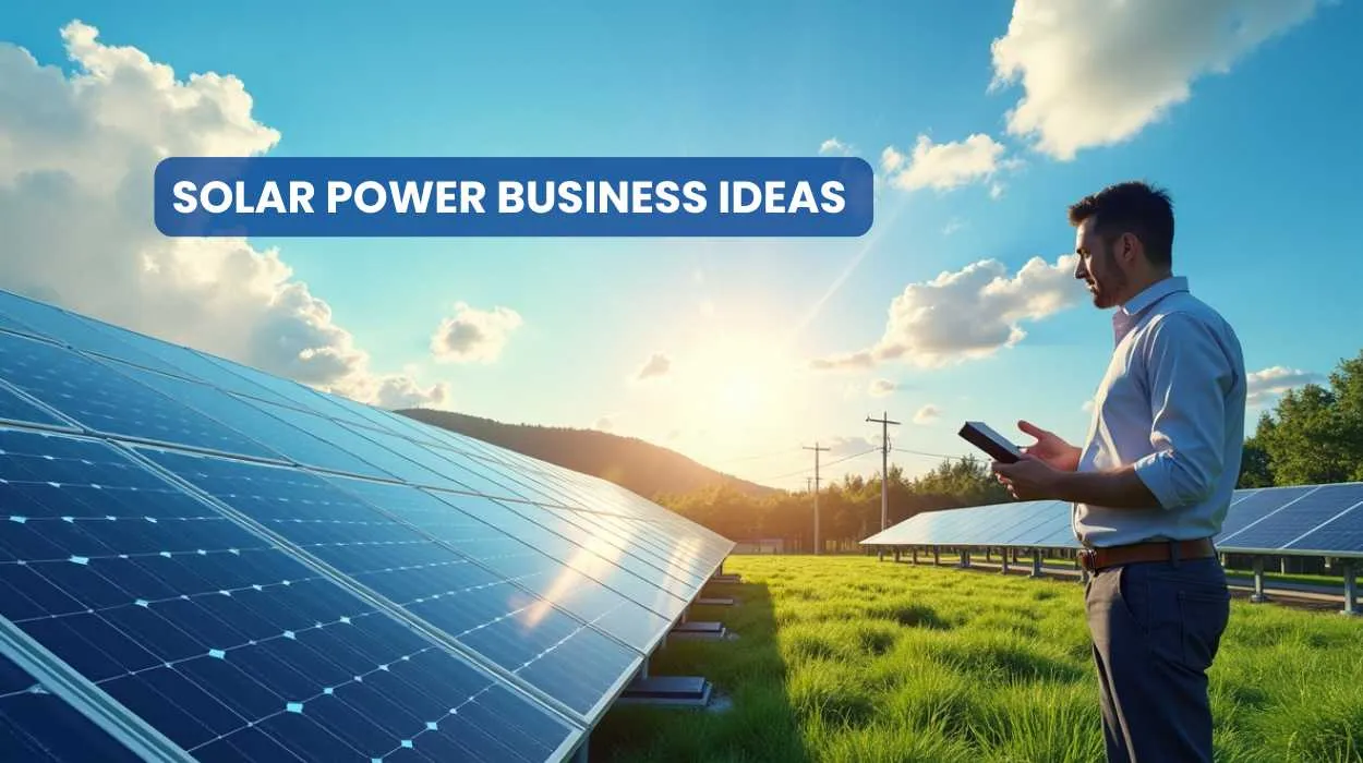 Solar Power Business Ideas