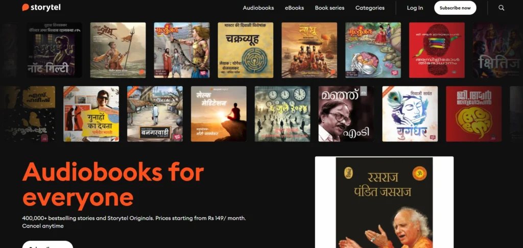 Audiobook App - Storytel