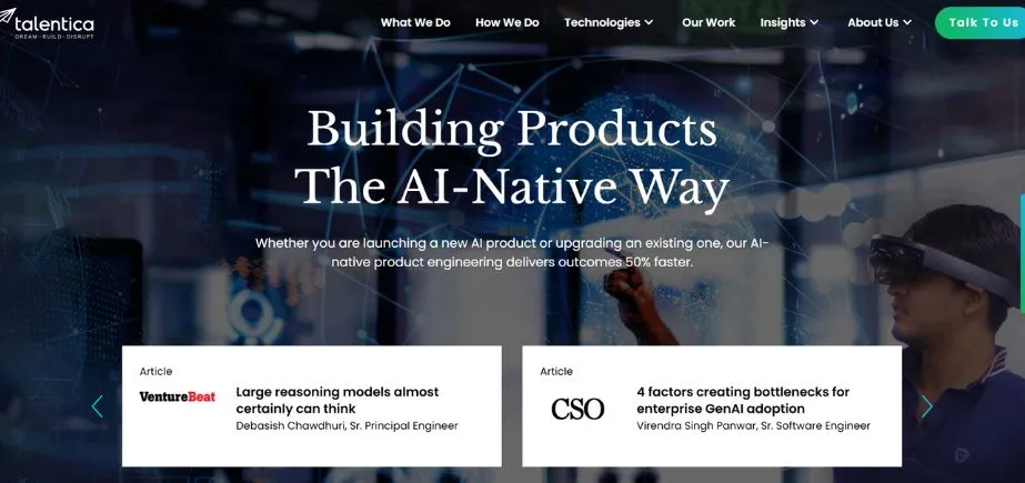 Talentica Software - AI Development Companies In India
