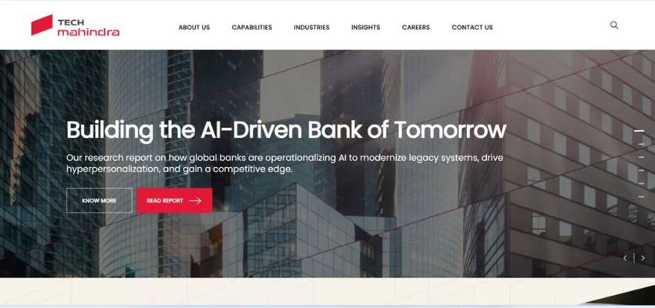 Tech Mahindra - AI Development Companies In India