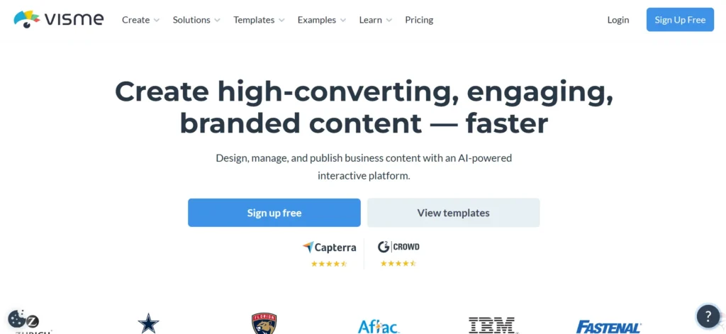 Visme - Presentation Software