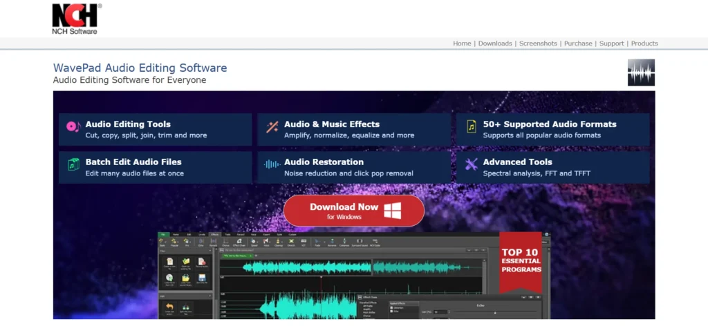 WavePad- Audio Editing Software