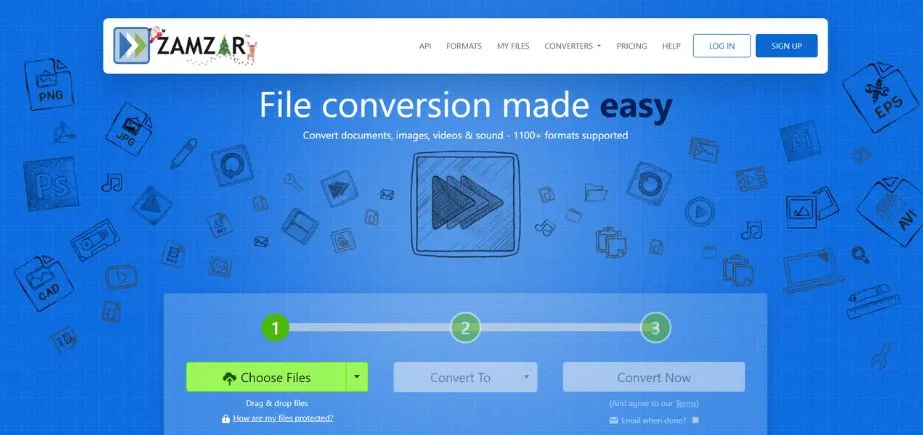Zamzar - Free MOV to MP3 Converters