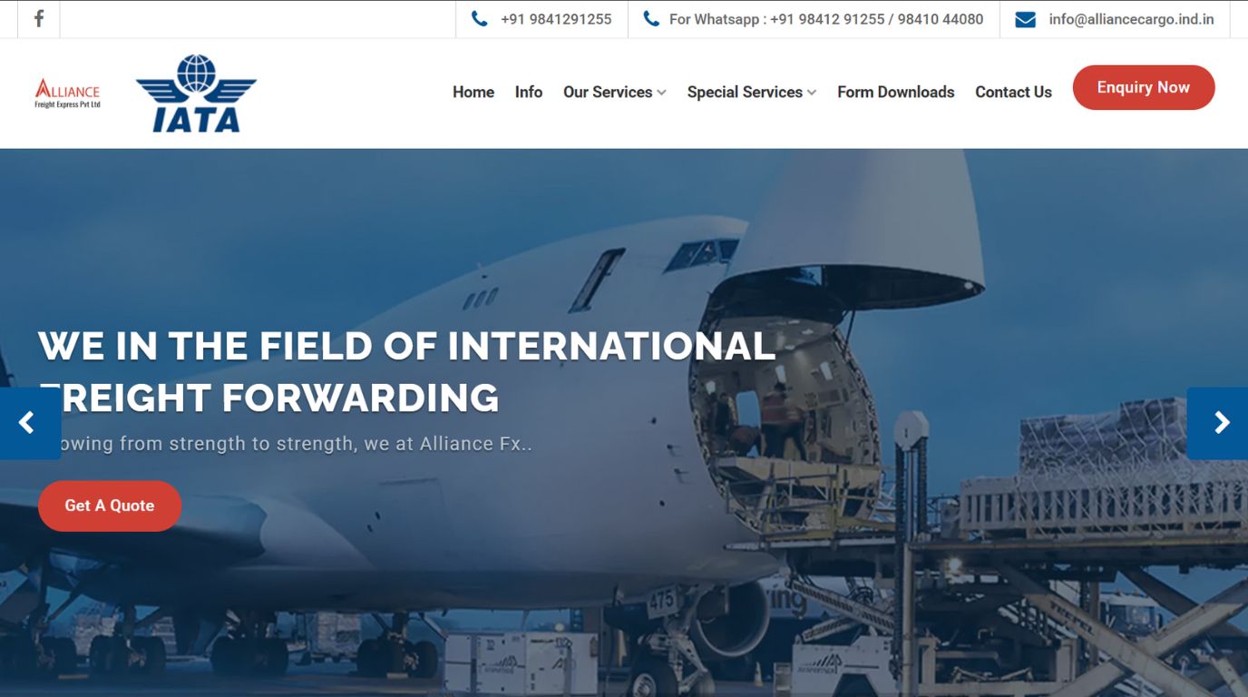 alliancecargo- freight forwarding companies in Chennai