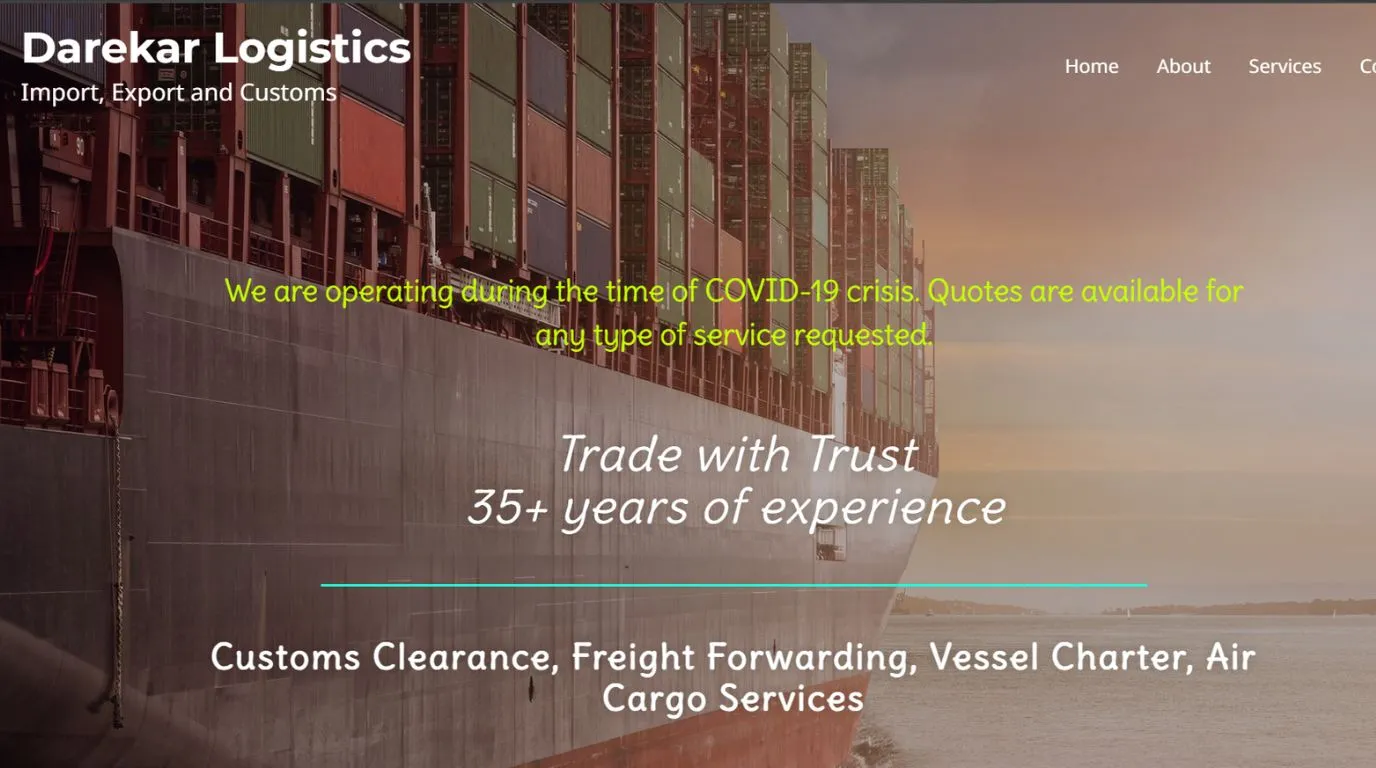 darekarlogistic - freight forwarding companies