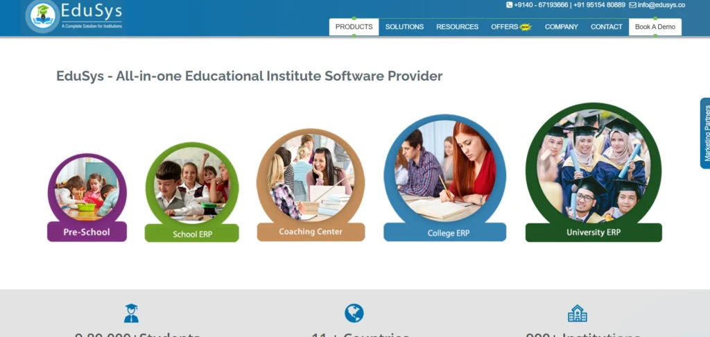 Best School Management Software
-EduSys