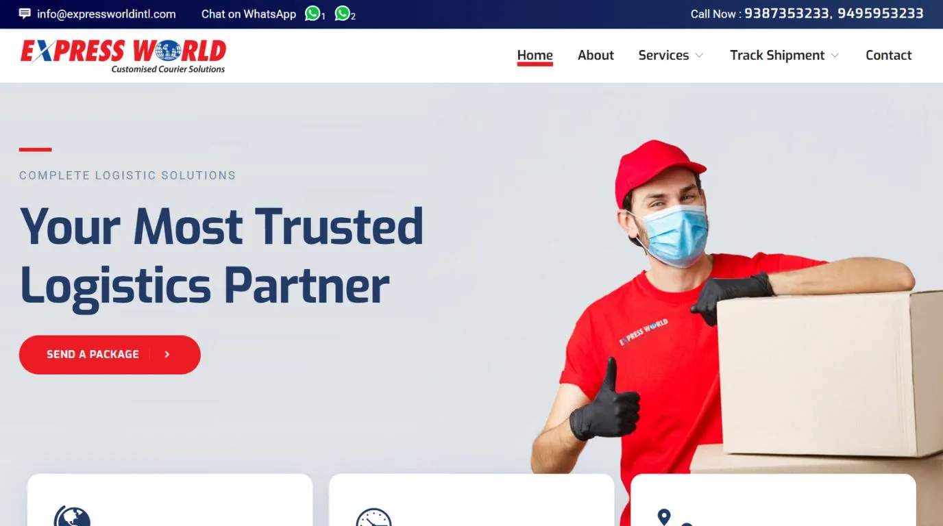 expressworld - freight forwarding companies in Kochi