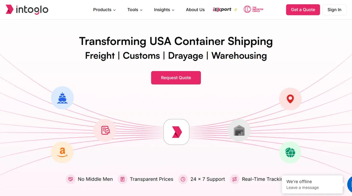 intoglo - freight forwarding companies