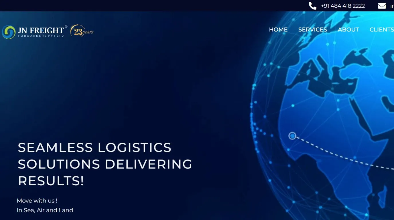 jnfreight - freight forwarding companies in Kochi