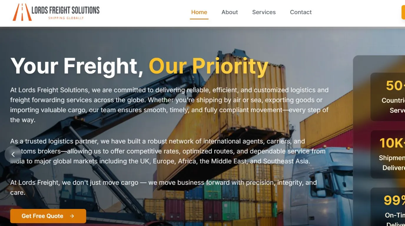 lordfreight - freight forwarding companies