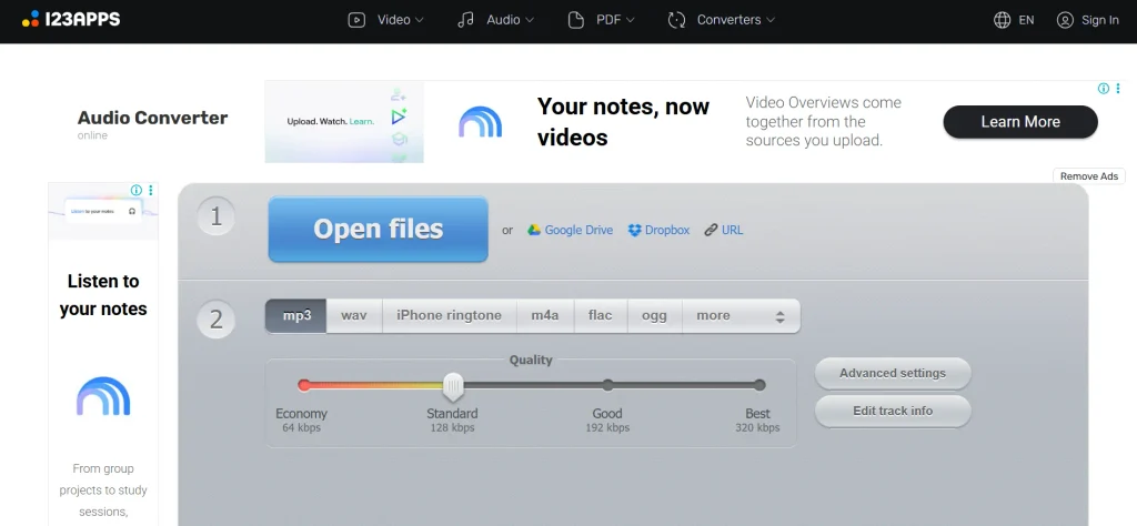 Free MOV to MP3 Converters-online audio converter