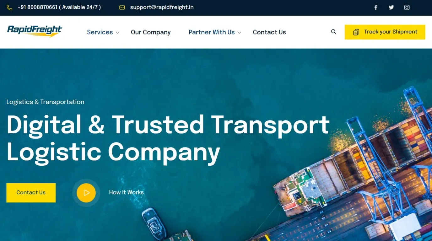 rapidfreight - freight forwarding companies in Kochi