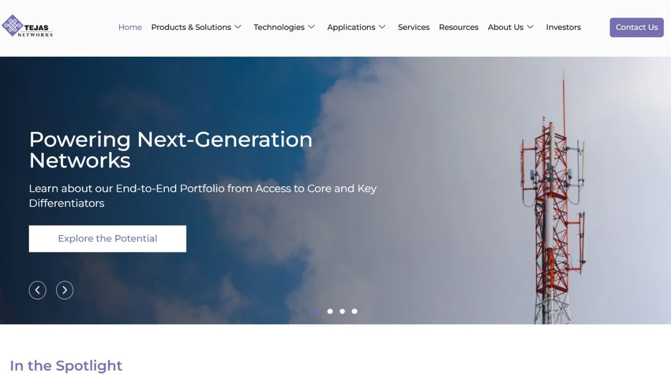 tejas - embedded companies in India