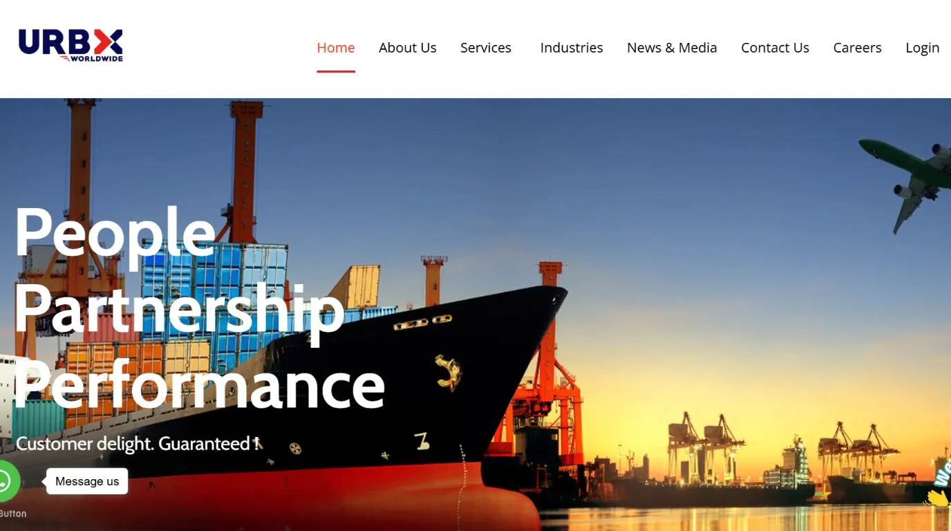 urbxworldwide - freight forwarding companies in Kochi