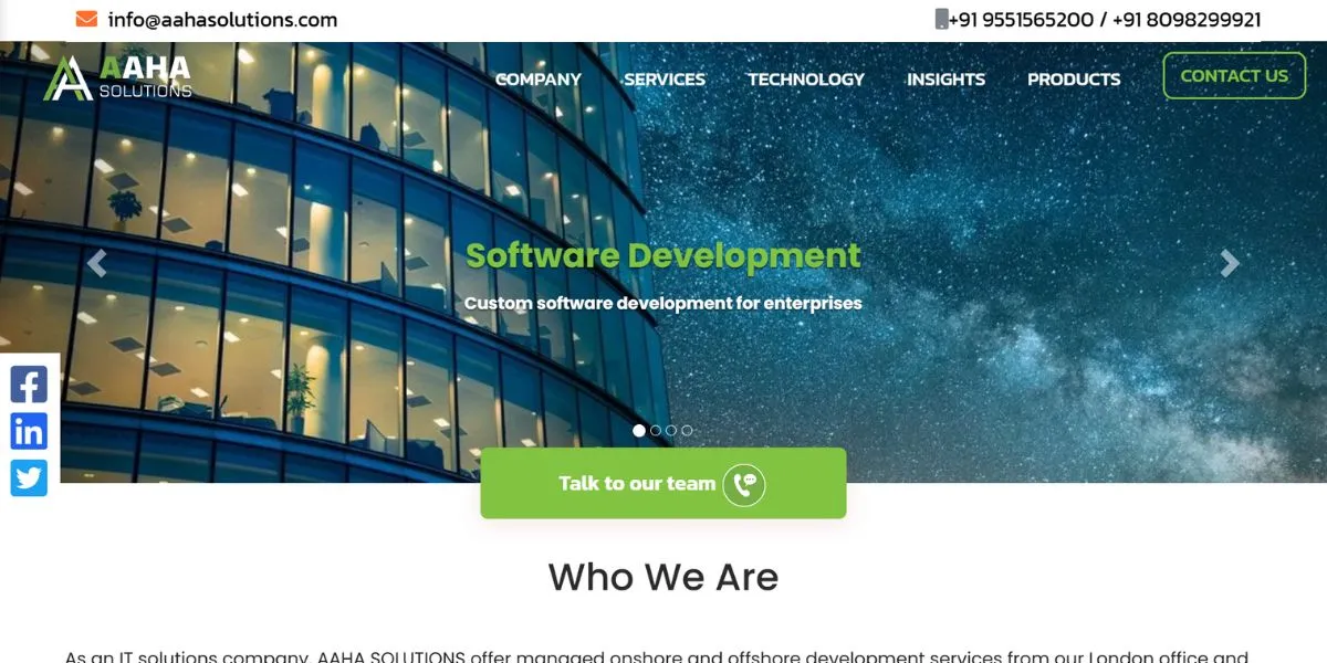 AAHA Solutions - IT Companies in Pondicherry