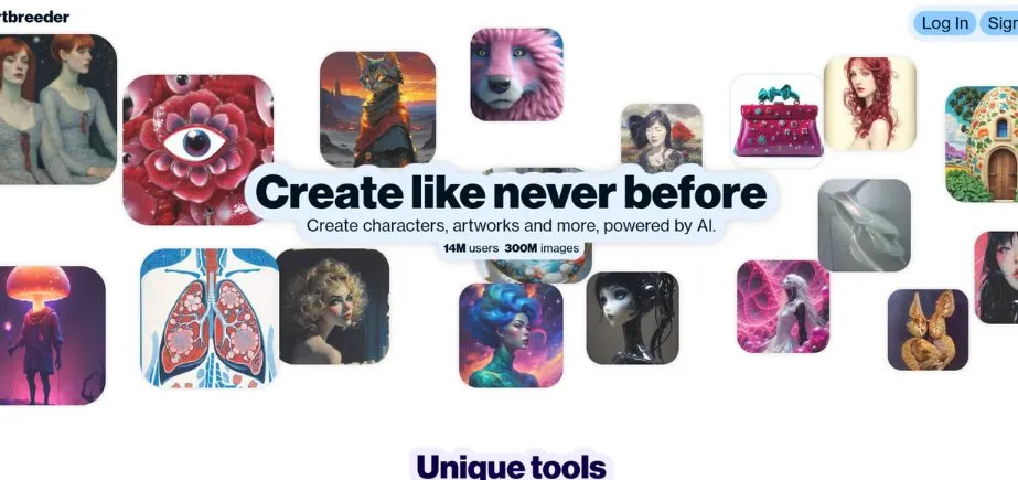 Artbreeder - AI Image Generator Tools