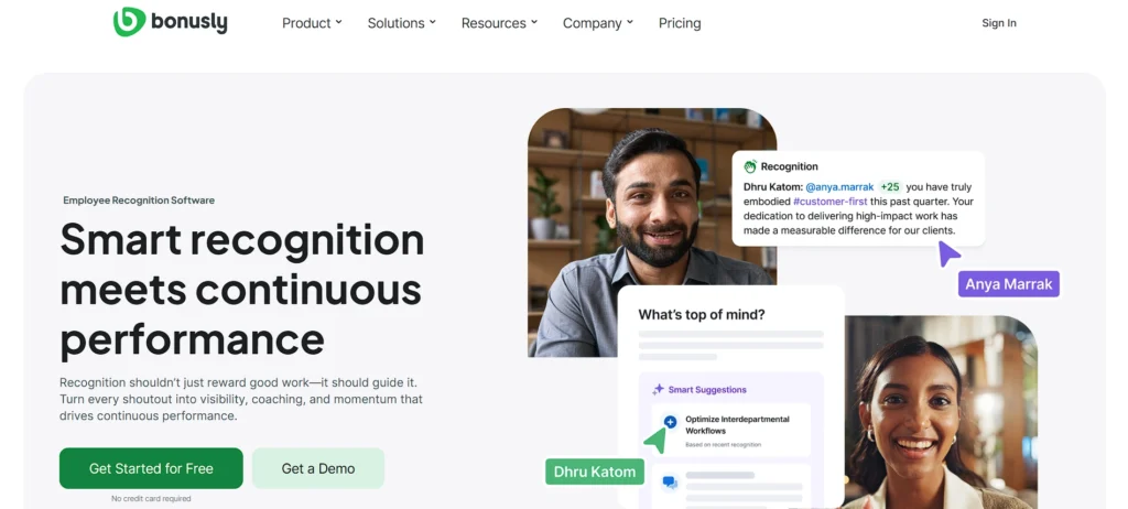 ai tools for hr - Bonusly