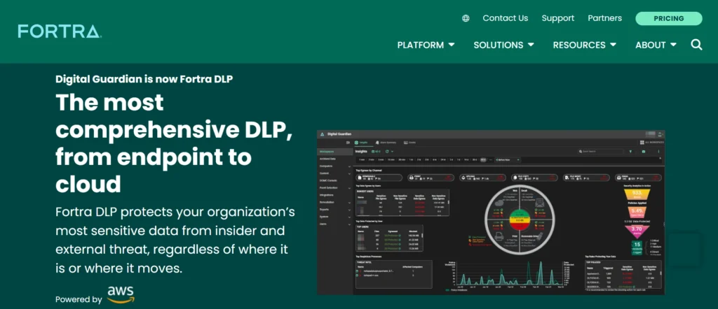 Application Whitelisting Tool
- Digital Guardian