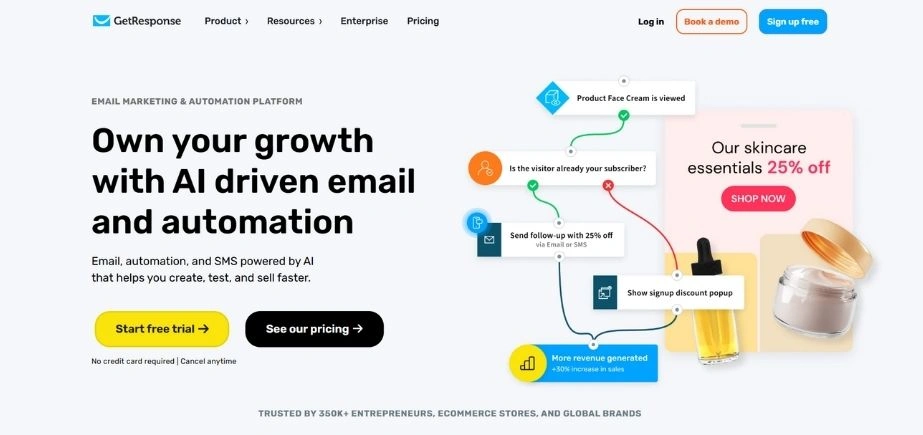 GetResponse - Office Automation Software