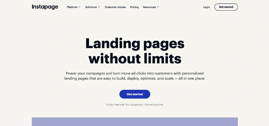 Instapage - Office Automation Software